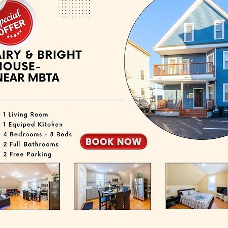 233-3 4Br Boston - Peaceful Escape Near Downtown Apartment Bagian luar foto